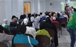 اقبال كثيف من طلبة الثانوية العامة علي المراجعات النهائية لمستقبل وطن الشروق 