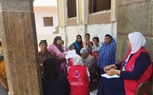 قوافل متحركة بالقرى ضمن حملة 100 يوم صحة بكفر الشيخ وإجراء الكشف الطبي على 1457 مواطناً 