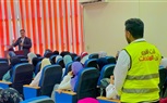 رئيس جامعة كفر الشيخ يكرم  طلاب كلية علوم الثروة السمكية في ختام الدورة الرابعة لمواجهة ظاهرة إدمان المخدرات 
