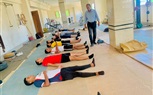 تدريبات مركز تأهيل الطلاب الراغبين للالتحاق بالكليات العسكرية برياضة كفر الشيخ