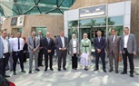 سفيرة البحرين  تزور مستشفى 57357 لسرطان الأطفال