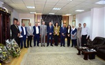 وفد هيئة فولبرايت يستعرض منح الدراسة بالولايات المتحدة بجامعة سوهاج