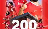 الدوري الإنجليزي يحتفى بمساهمات محمد صلاح التهديفية الـ200 