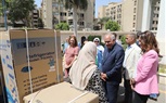محافظ الجيزة يُسلم ١٠٨ جهازاً كهربائياً لفتيات المحافظة المقبلات على الزواج
