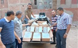 ضبط 200 كجم جمبرى منتهي الصلاحية داخل أحد ثلاجات حفظ الأطعمه بكوم حمادة