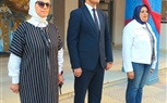 الوقوف دقيقة حداد على ارواح شهداء غزة بمدرسة الشهيد شريف محمد عمر الإعدادية