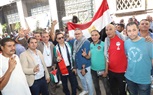 عمال البترول يشاركون الوقفة التضامنية مع الشعب الفلسطيني والتأكيد علي قرارات الرئيس 