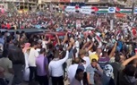 مظاهرات حاشدة فى محيط الجامع الأزهر تلبية لنداء الرئيس السيسي برفض تهجير الفلسطينيين ووقف العدوان على أهل غزة