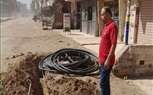 ضبط واقعة حفر خلسة دون استخراج رخصه بالخانكة