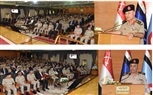 الفريق أسامة عسكر رئيس أركان حرب القوات المسلحة يشـهد تنتفيذ النـدوة الإستراتيجية للأكــاديمية العسكريــة للــدراســـات العليا والإستراتيجية