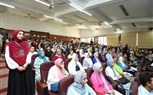 نائب رئيس جامعه الزقازيق  يشهد حفل استقبال الطلاب الجدد بكلية الطب البيطري.