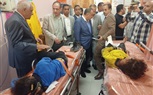   محافظ الجيزة يطمئن على الحالة الصحية لمصابى حادث طريق أبوغالب بمستشفى الشيخ زايد المركزى
