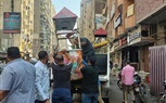 محافظة الجيزة تشن حملات رفع لتعديات المحال والمنشأت التجارية بالطوابق والمنشية وفيصل