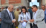 نائب محافظ البحيرة تشهد بدء موسم جنى القطن بقرية بركة غطاس بأبو حمص 