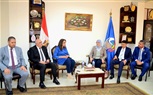 نائب محافظ البحيرة تستقبل رئيس الهيئة العامة للتنمية الصناعية لافتتاح فرع هيئة التنمية الصناعية بمدينة دمنهور