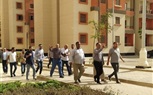 رئيس حدائق العاصمة يتفقد أعمال الطرق بالمبادرة الرئاسية 