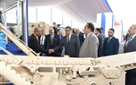 وزير الدولة الانتاج الحربي يتفقد معرض الجناح الخارجي للوزارة في نهاية Edex 2023 