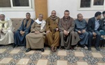 بالصور دعوة للمشاركة الانتخابية في لقاء كبار عائلات أحدي قرية المنيا