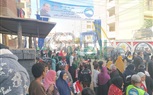 مئات المواطنين أمام لجان إنتخابات الرئاسة بالقليوبية 