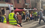 اقبال شديد من الناخبين على لجنه مدرسة الجيزه القومية