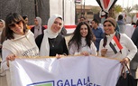 رئيس جامعة الجلالة والعاملين بها يرافقون الطلاب للإدلاء بأصواتهم في الانتخابات الرئاسية
