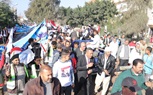 مسيرة وحشود في حب مصر بقري ابيس بمحافظة الإسكندرية