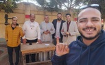 اهالي قرية نكلا العنب بمحافظة البحيرة ينظمون مسيرة حاشدة تزامنًا مع بدء التصويت بالانتخابات الرئاسية