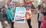توافد أهالى طوخ فى اليوم الثاني على لجان الاقتراع بالقليوبية