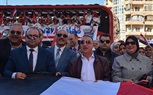 محافظ الإسكندرية يتفقد اللجنة الانتخابية بمدرسة الزهور الرسمية لغات بمنطقة بشاير الخير 