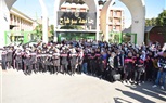  في يومه الثاني.. طلاب جامعة سوهاج يضربون مثالاً في حب مصر باستمرار توافدهم علي صناديق الإقتراع 