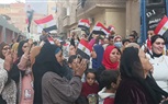 حشود كثيفة أمام لجان الانتخابات الرئاسية للسيدات بالقليوبية 