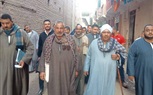 إقبال كثيف من الناخبين في اليوم الثاني من الماراثون الانتخابي بقرية بهتا مركز المراغه لانتخاب الرئيس السيسي