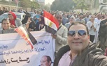 رئيس اللجنة النقابية وقيادات المالية بوزارة الزراعة يتقدمون حشود العاملين لإنتخاب رئيس الجمهورية