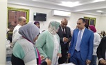 وكيل الوزارة يتفقد مستشفى صدر دمنهور ويتابع عمل فرق هيئة الإعتماد والرقابة الصحية 