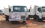 محافظة الجيزة تنفذ اصطفاف للسيارات والمعدات الهندسية للوقوف علي جاهزيتها للتعامل مع الازمات والكوارث