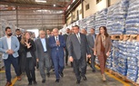 وزيرا التنمية المحلية والتموين يتفقدان مخازن السلع الغذائية الأساسية لسلسلة 