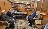 وفد الجيل الديمقراطي يزور كنيسة مارجرجس بغيط العنب لتقديم التهنئة للأخوة الأقباط