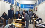 نائب رئيس جامعة الزقازيق يتفقد سير أعمال الامتحانات بكلية الزراعة