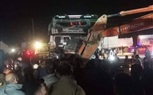 مصرع وإصابة 10 أشخاص بحادث تصادم بالبحيرة 