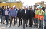 محافظ الجيزة يتابع أعمال التطوير الجارية بمحيط المنطقة الأثرية والمتحف المصرى الكبير