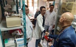 وكيل وزارة الصحة بالشرقية يتفقد القافلة الطبية بقرية السنيطة 