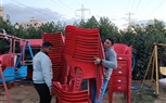 محافظة الجيزة: غلق وتشميع ٨ محلات ومقاهي ورفع ١٢٠٠حالة اشغال بحدائق الاهرام 