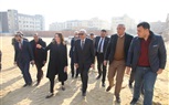 محافظ الجيزة يتفقد موقع انشاء مركز خدمات مصر بحدائق الاهرام