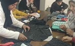 ورشة عمل مجانية بقسم الجيزة لتعليم فنون الحياكة برعاية «مستقبل وطن»