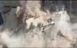 محافظ الجيزة : إزالة عقار بجوار الطريق الدائرى بالعمرانية 