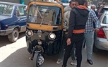 حملة مشتركة على التكاتك بالتعاون مع إدارة سرفيس الجيزة