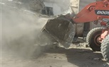 محافظة الجيزة تزيل ٢٤ حالة تعدى على أملاك الدولة بإجمالي مساحة ٤٣٠٠م٢ بمنشأة القناطر والبدرشين