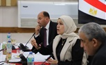 رئيس مصلحة الضرائب في لقائها مع  مجلس إدارة النقابة العامة ورؤساء اللجان النقابية على مستوى الجمهورية