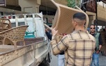 حملة اشغالات بشارع خاتم المرسلين