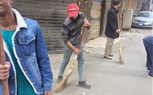 عمل مبادرة حملة نظافة وكنس وتجريد  بالعمرانية الشرقيه